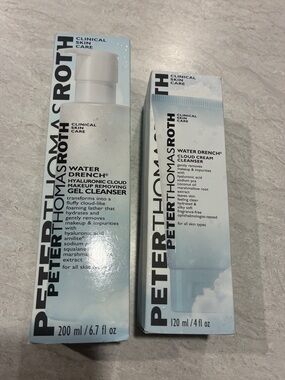 Peter Thomas Roth Water Drench Cleanser Duo - Light Blue/White